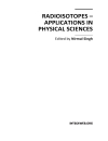 Radioisotopes Applications in Physical Sciences