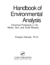 Handbook of Environmental Analysis 1st Edition