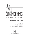 The Civil Engineering Handbook 2nd Edition