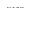 Marine Structural Design 1st Edition