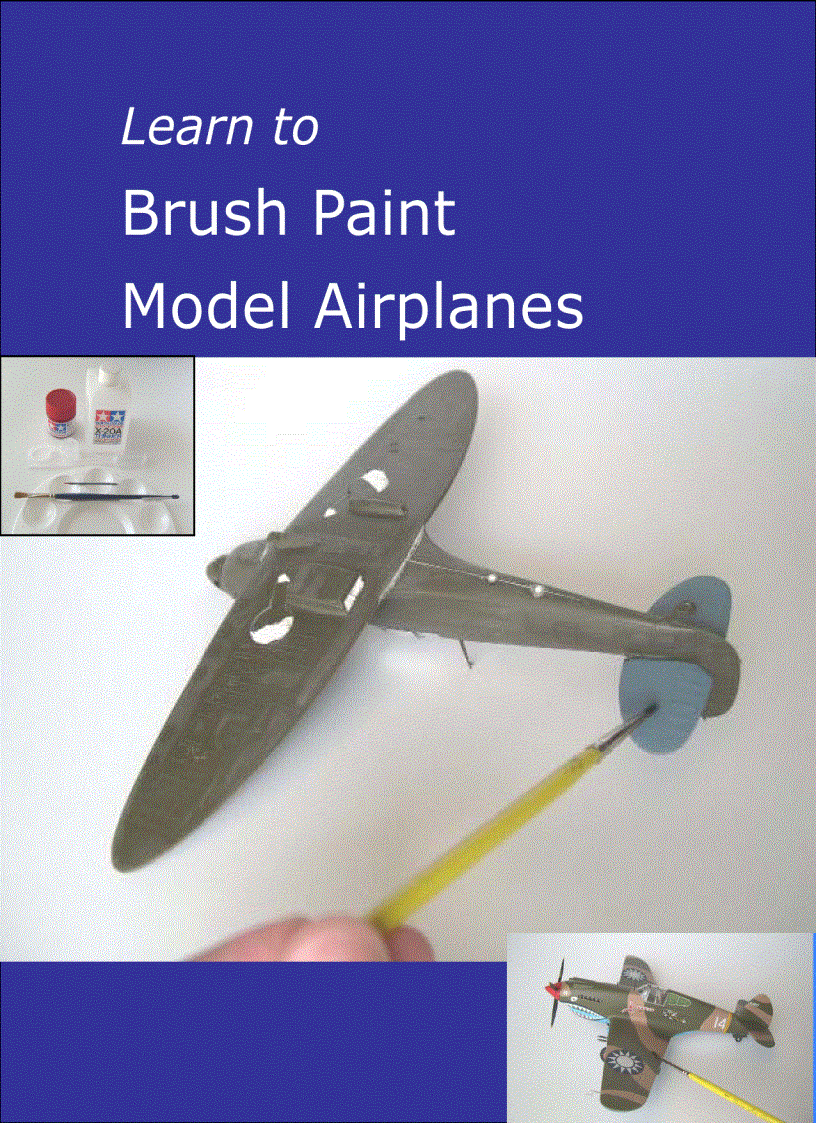 Learn to Brush Paint Model Airplanes