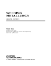 Welding Metallurgy