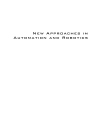 New Approaches in Automation and Robotics