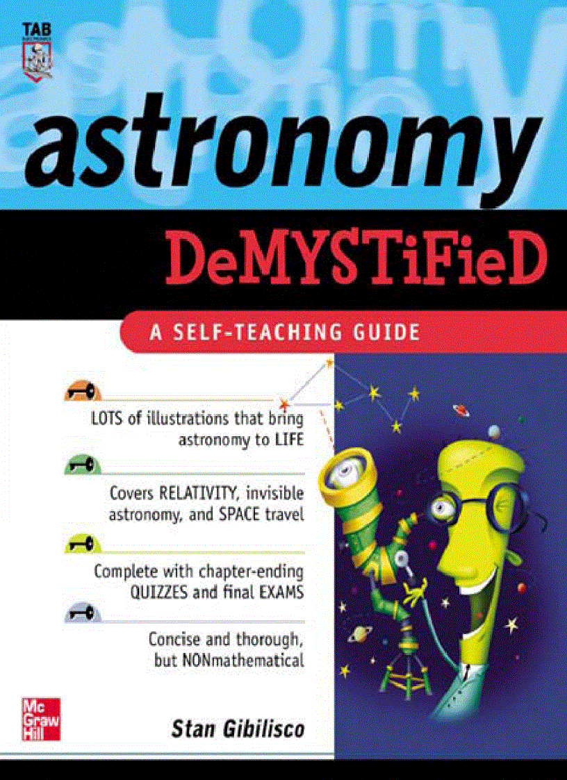 Astronomy Demystified A Self Teaching Guide