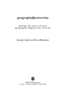 Geography at University 1st Edition