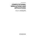 Computational Simulations and Applications