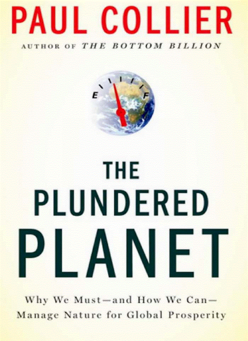 The Plundered Planet