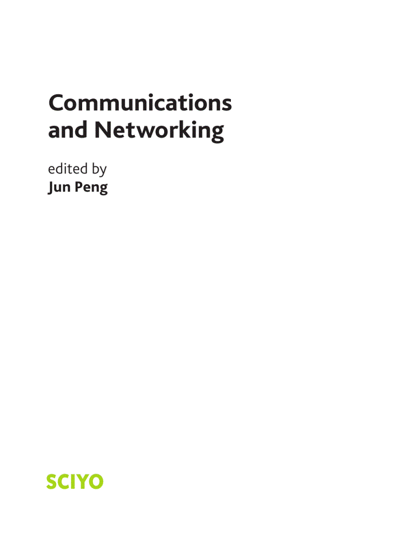 Communications and Networking