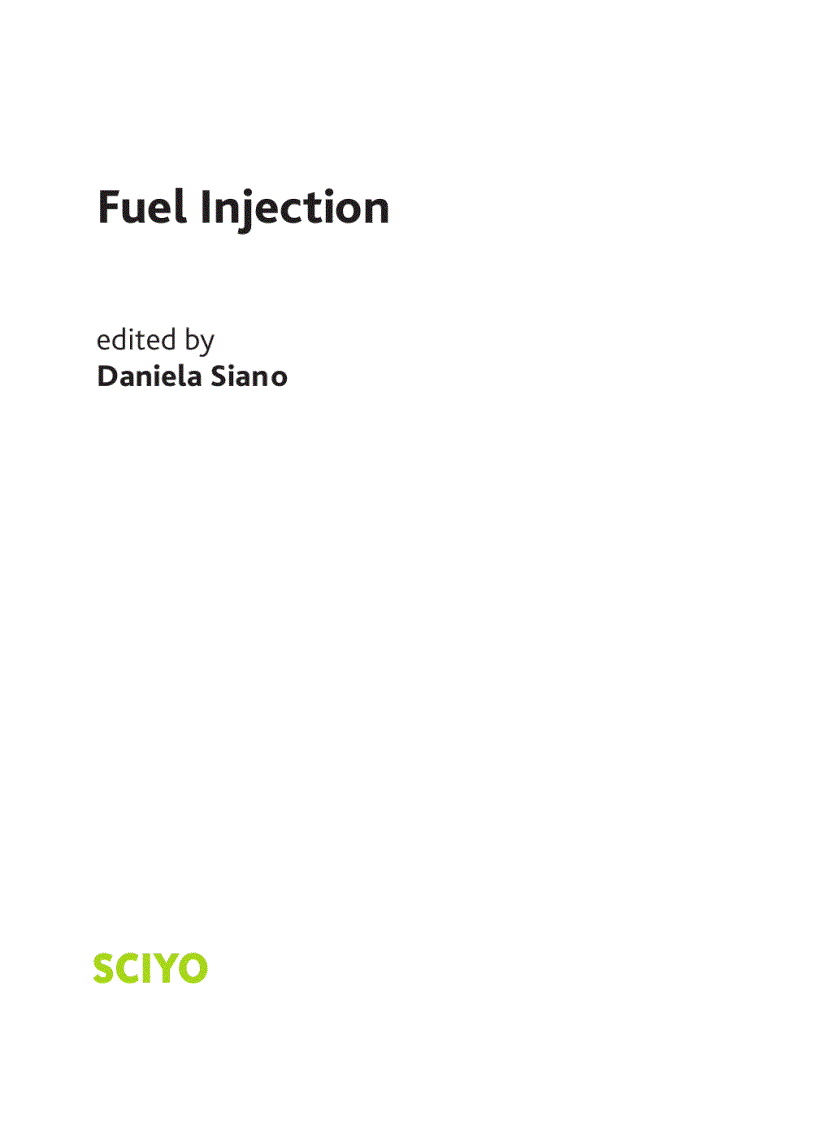 Fuel Injection