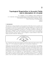 Acoustic Waves From Microdevices to Helioseismology