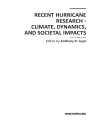 Recent Hurricane Research Climate Dynamics and Societal Impacts