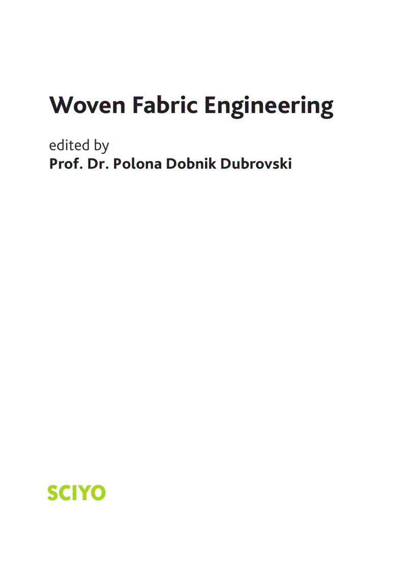 Woven Fabric Engineering