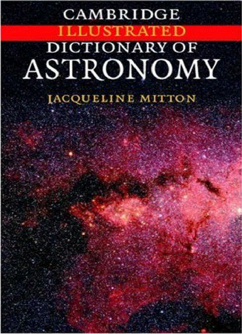 Cambridge Illustrated Dictionary of Astronomy