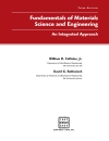 Fundamentals of Materials Science and Engineering 3rd Edition