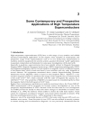 Applications of High Tc Superconductivity