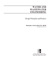 Water and Wastewater Engineering