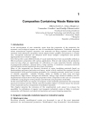 Advances in Composite Materials Analysis of Natural and Man Made Materials