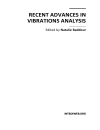 Recent Advances in Vibrations Analysis