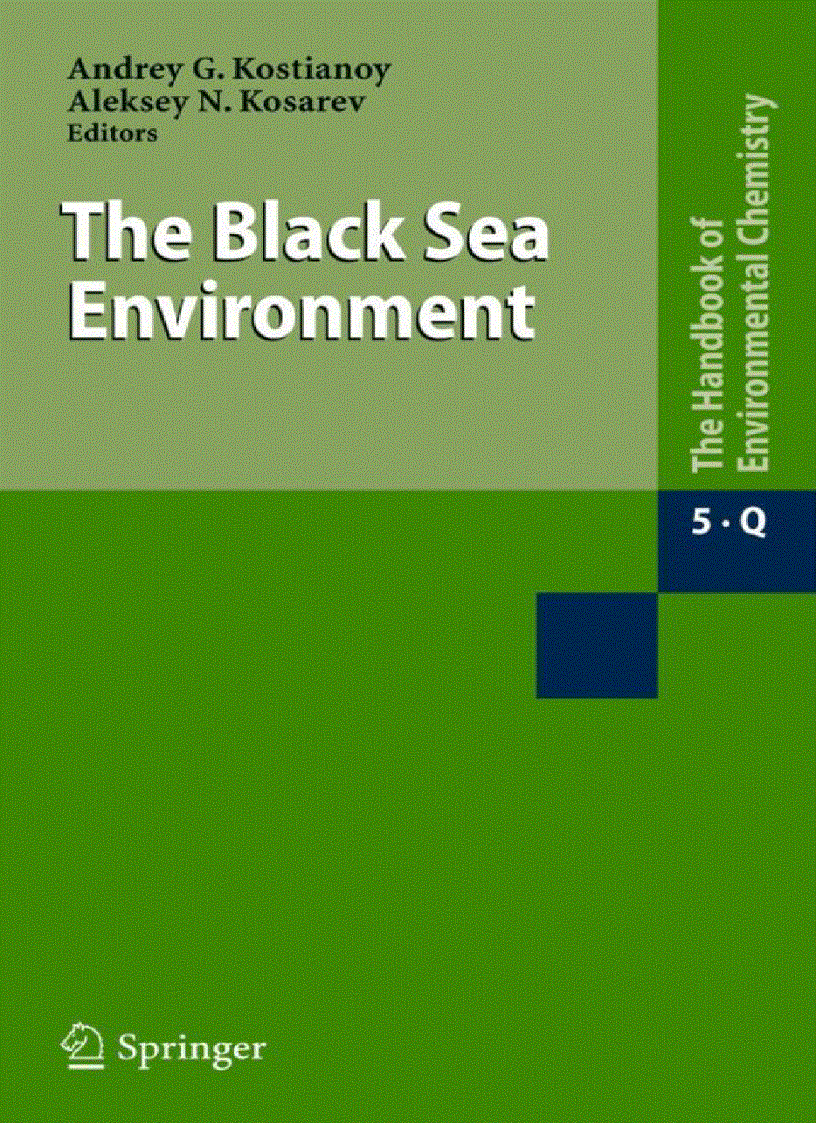 The Black Sea Environment 1st Edition