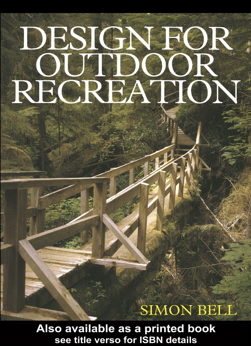 Design for Outdoor Recreation