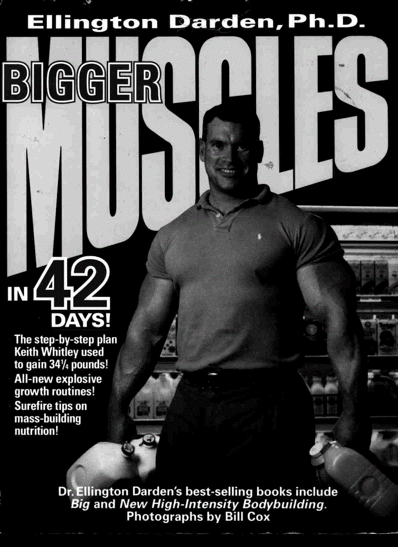 Health and Bodybuilding Bigger Muscles in 42 Days