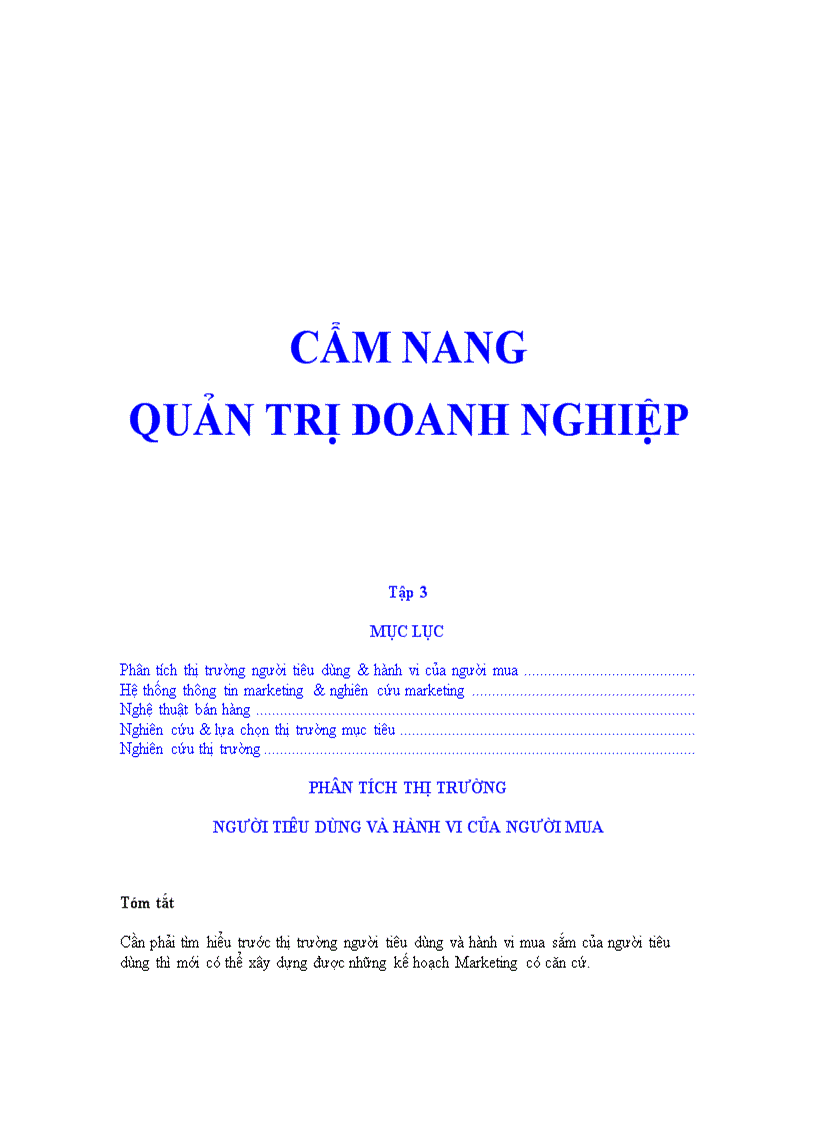 Cẩm nang quản trị doanh nghiệp 3