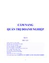 Cẩm nang quản trị doanh nghiệp 16