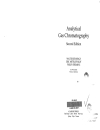 Analytical Gas Chromatography second edition