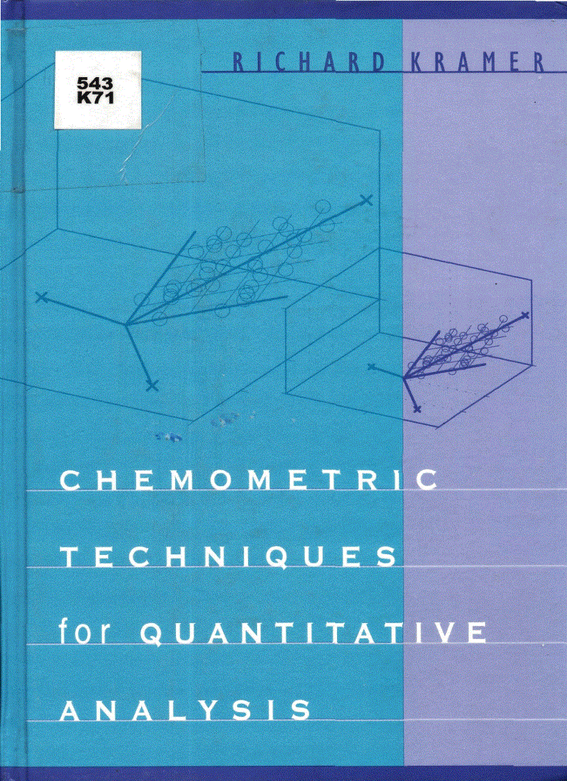 Chemometric Techniques for Quantitative Analysis