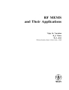 RF MEMS and Their Applications