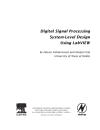 Digital Signal Processing System Level Design Using LabVIEW