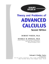 Schaum s Outline of Advanced Calculus Second Edition