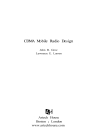 Cdma Mobile Radio Design