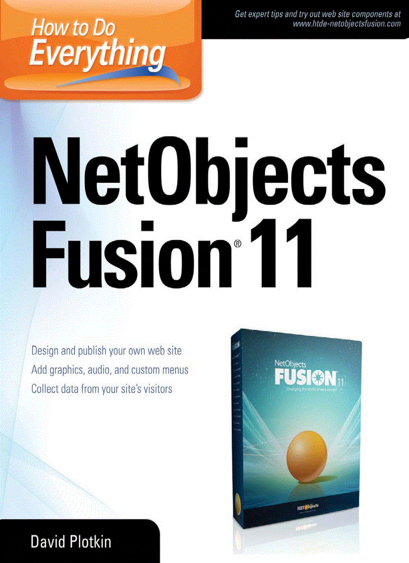 How to Do Everything NetObjects Fusion 11