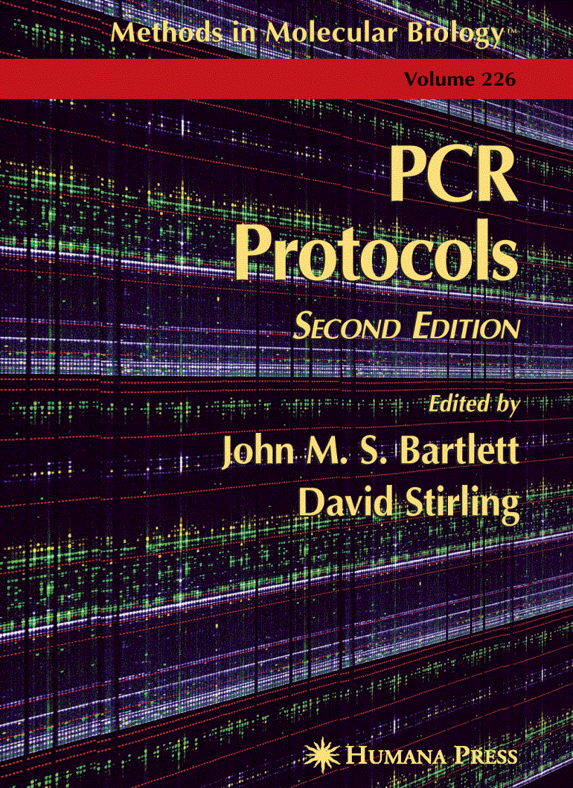 PCR Protocols 2d ed