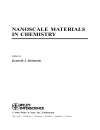 Nanoscale Materials in Chemistry