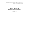 Advances in Photochemistry Volume 27