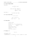 Dynamics A Set of Notes on Theoretical Physical Chemistry