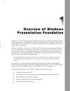 Professional WPF Programming May 2007