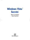 Windows Vista Secrets