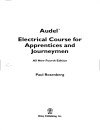 Audel Electrical Course for Apprentices and Journeymen