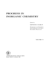 Progress in Inorganic Chemistry Vol 51