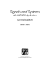 Signals And Systems With MATLAB