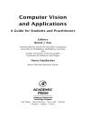 Computer Vision and Applications A Guide for Students and Practitioners