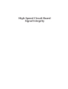 High Speed Circuit Board Signal Integrity