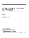 Solid Phase Organic Synthesis