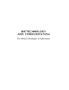 Biotechnology and Communication The Meta Technologies of Information