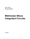 Millimeter Wave Integrated Circuits