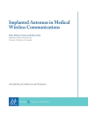 Implanted Antennas in Medical Wireless Communications