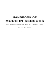 Handbook of Modern Sensors Physics Designs and Applications 3rd ed